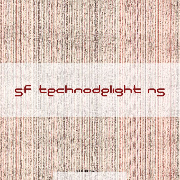 SF Technodelight NS example
